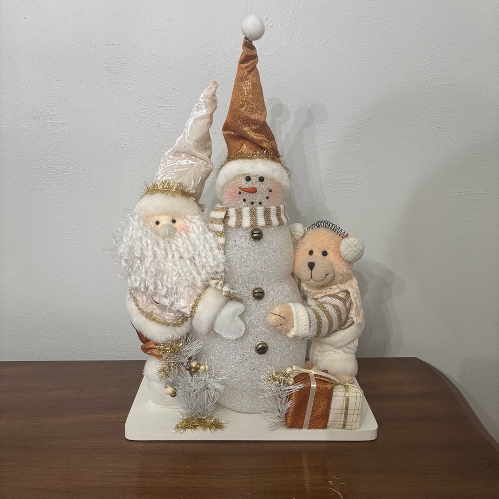 Quacker Factory Lifestyles Snowman Fiber Optic Color Changing‎ Decoration